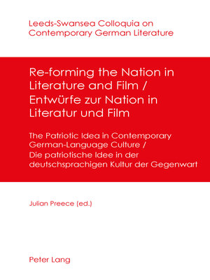 cover image of Re-forming the Nation in Literature and Film--Entwürfe zur Nation in Literatur und Film